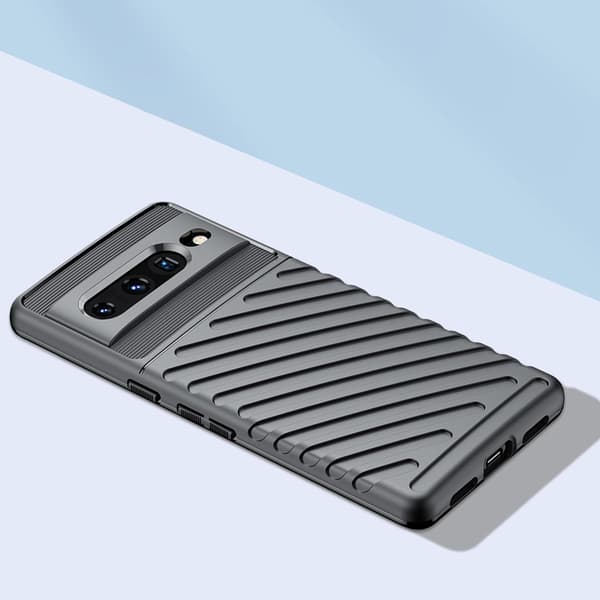 Thunder Case flexibelt armerat skal till Google Pixel 7 Pro svart