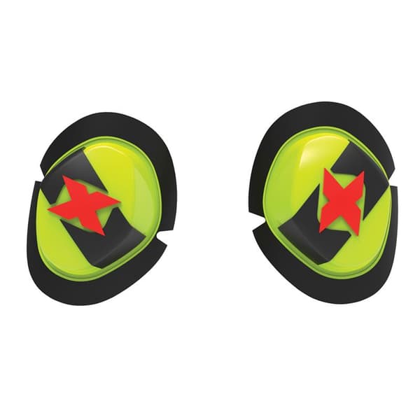 OXFORD SLIDERS TIL ICON LÆDERJAKKE FARVE SORT/FLUOGUL