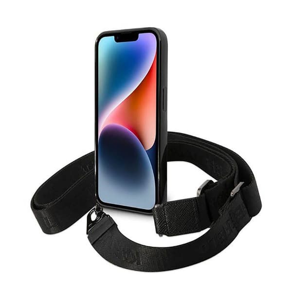 Karl Lagerfeld Color Stripes Strap - iPhone 14 Pro Max cover (lyserød)