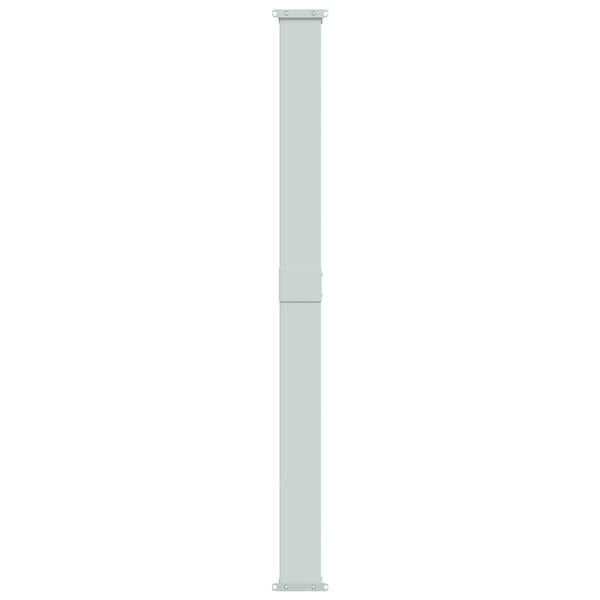 vidaXL Utfällbar sidomarkis för uteplats 180 x 600 cm grå