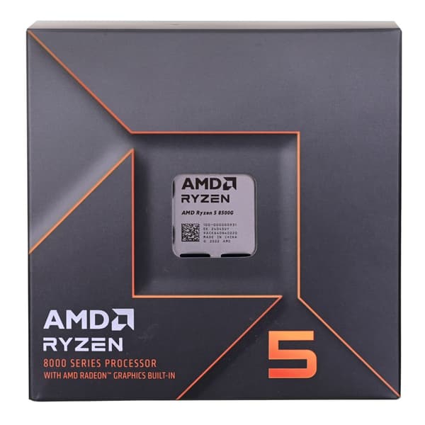 AMD Ryzen 5 8500G-processor, 6 kerner, 3,5 GHz