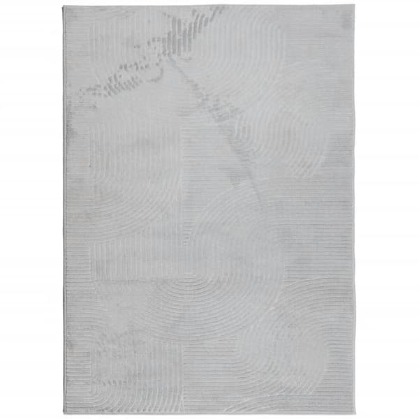 vidaXL IZA matto, matala kasa, harmaa, 200x280 cm