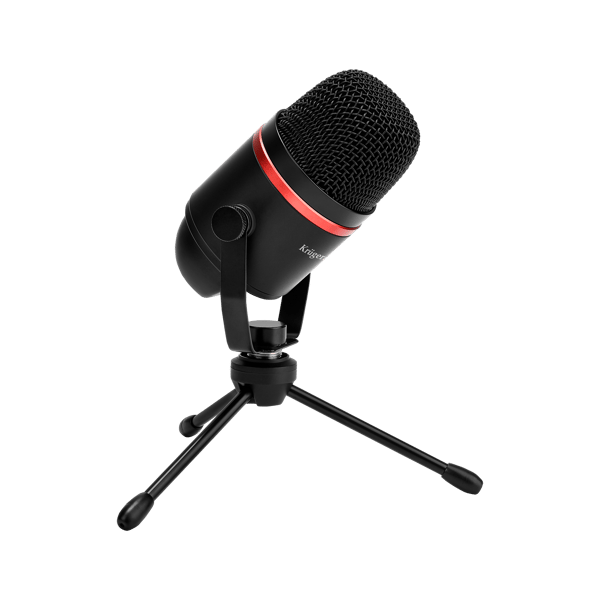 Kruger og Matz Warrior GV-200 gaming streamingmikrofon USB til vlogger