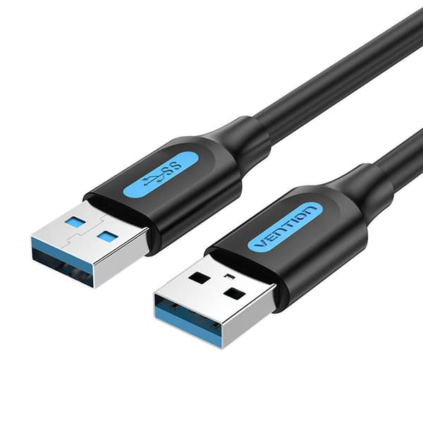 USB 3.0 Vention CONBH 2A-kabel 2m svart PVC