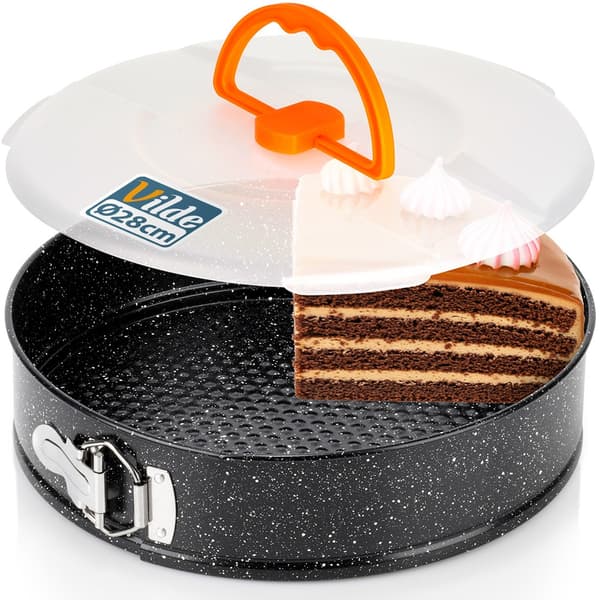 Springform i granit med lock 28 cm