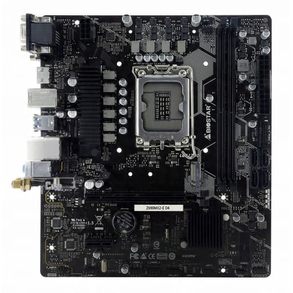 Biostar Z690MX2-E D4 moderkort