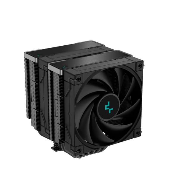 DeepCool AK620 Zero Dark CPU-køler, 260W, sort