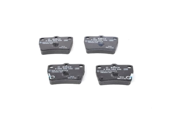 BAKRE BROMSBELÄGG 0986494350 BOSCH