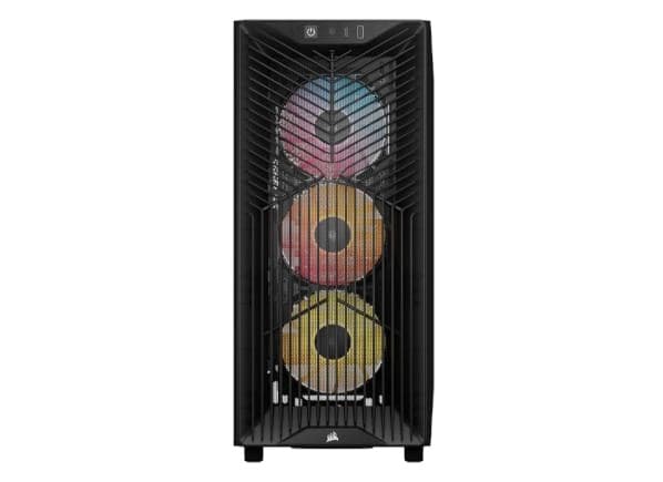 Corsair 3200D RS ARGB Mid-Tower -kotelo, savunharmaa