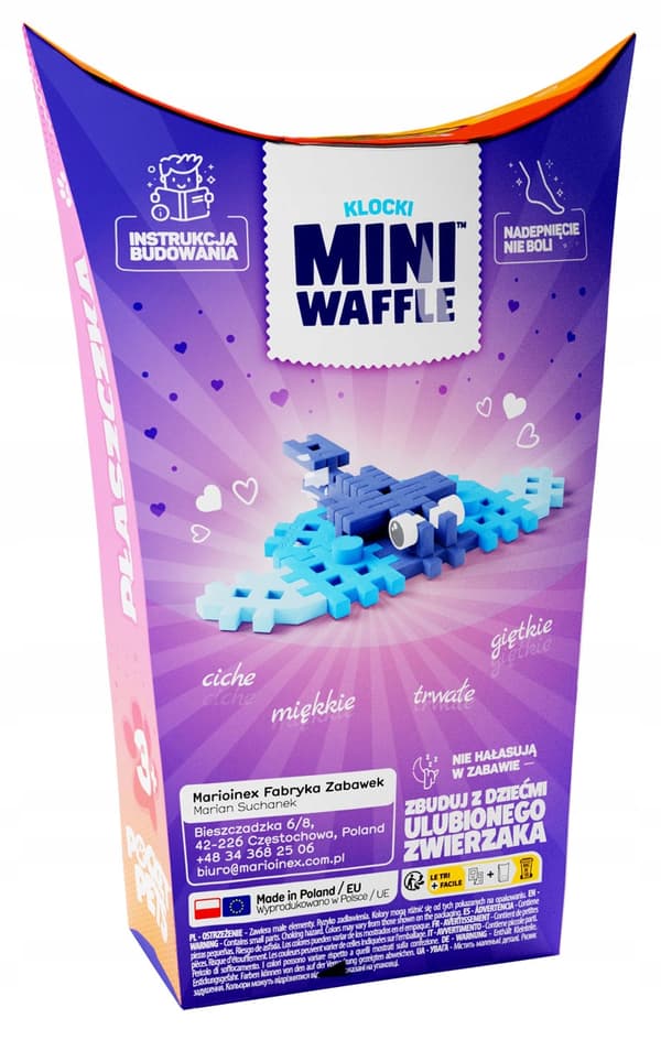 Marioinex Mini Waffle POKET PETS - STARY sæt