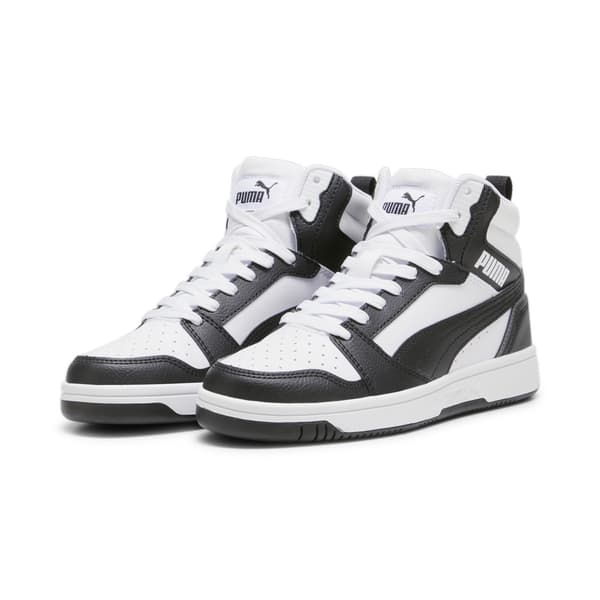 Puma REBOUND V6 MID JR børnesko sorte 39383101 størrelse 36