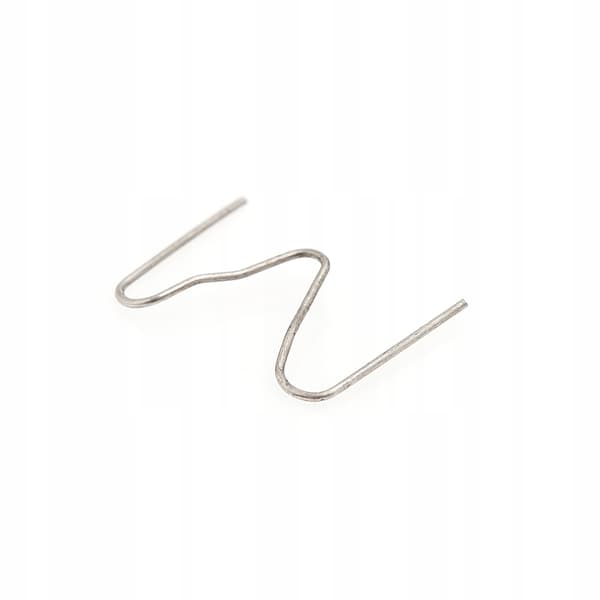 Haftklamre til plastik ydervinkler med diameter 0,6 mm - 500 stk.