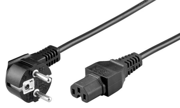 MicroConnect Schuko-virtakaapeli -C15 3m
