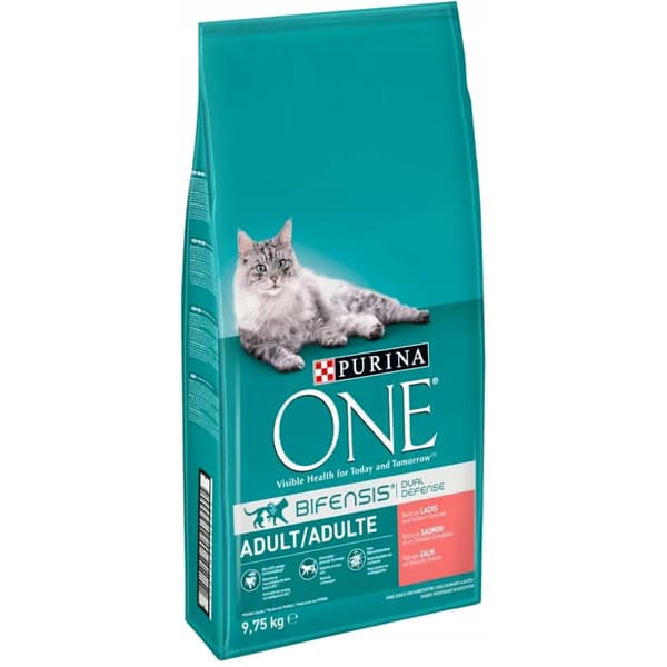 PURINA ONE ADULT Cat Laks tørfoder til katte med laks 9,75 kg