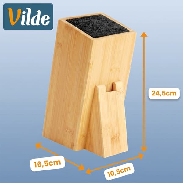 Bambu veitsenteline 10,5x16,5x24,5 cm