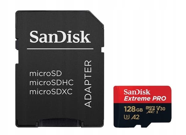 SANDISK EXTREME PRO microSDXC 128GB 200/90 MB/s