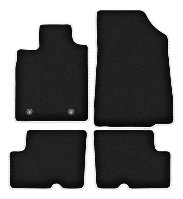Bilmåtter CARLUX-SILVER til: Dacia Sandero I hatchback, Stepway (2008-2013)