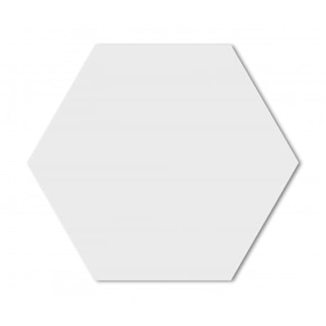 Koristeellinen akryylipeili Hex - hopea