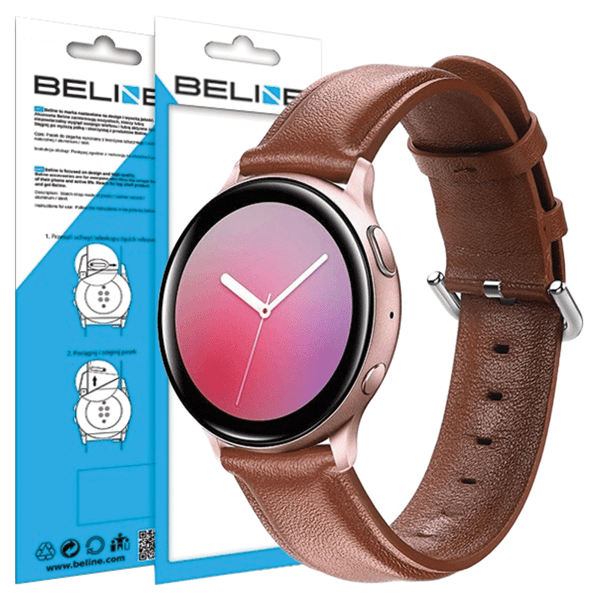 Beline kellonranneke 22 mm Elegance ruskea