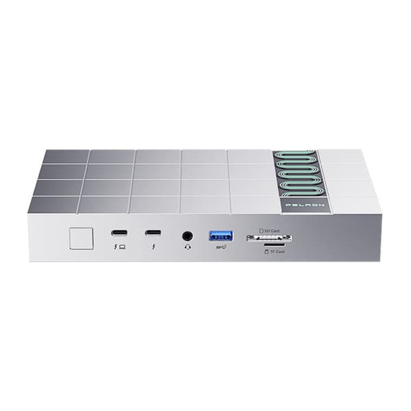 Peladn G2E (Sølv) Thunderbolt 5 Dockingstation