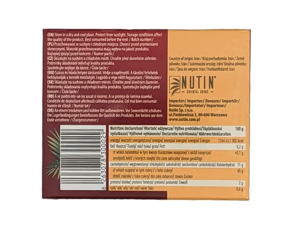 Nutin Palmino tuoreet dattilot 250g