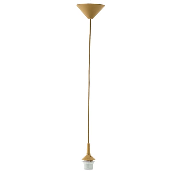 Kattolampun ripustus E27 (VÄRI | PITUUS) - Beige 200 cm Vintage Loft - CEZOS