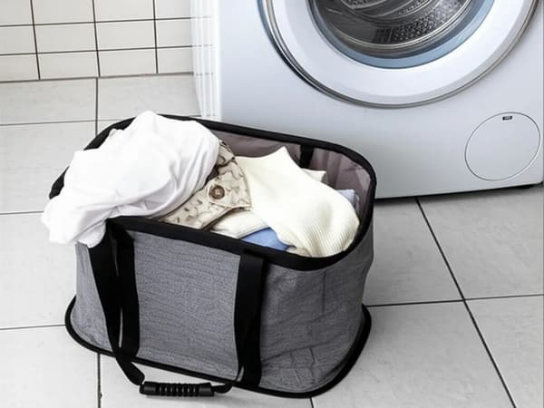 Foldbar vasketøjskurv 35L (50)
