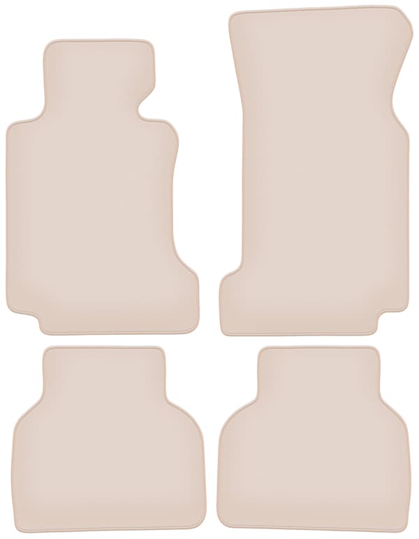 PREMIUM beige bilmåtter til: BMW 7 E38 sedan 1994-2001