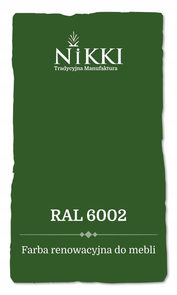FÄRG FÖR KÖKSFRONTER LÖVGRÖN RAL6002 SATIN 1L