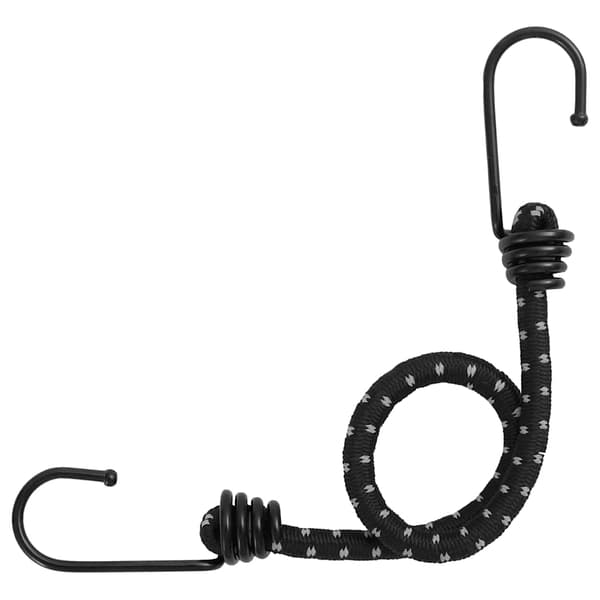vidaXL Lasthållare med reflexer och krokar, 25 st, 38 cm