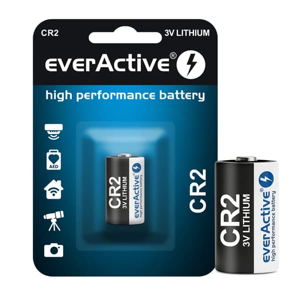 everActive 3V CR2 Litiumbatteri 850mAh