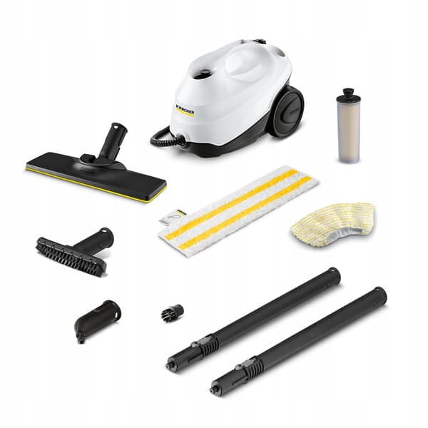 Kärcher SC 3 EasyFix 1900W damprenser, 1L, sort/hvid