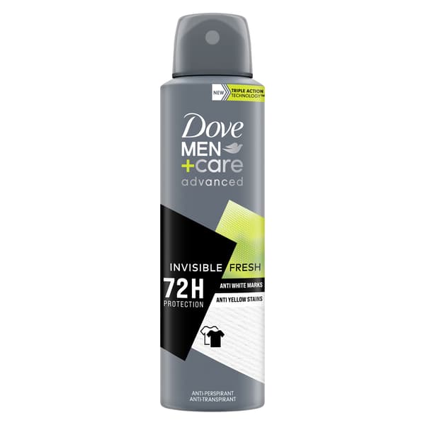 284922 Dove Man Usynlig Frisk 150ml