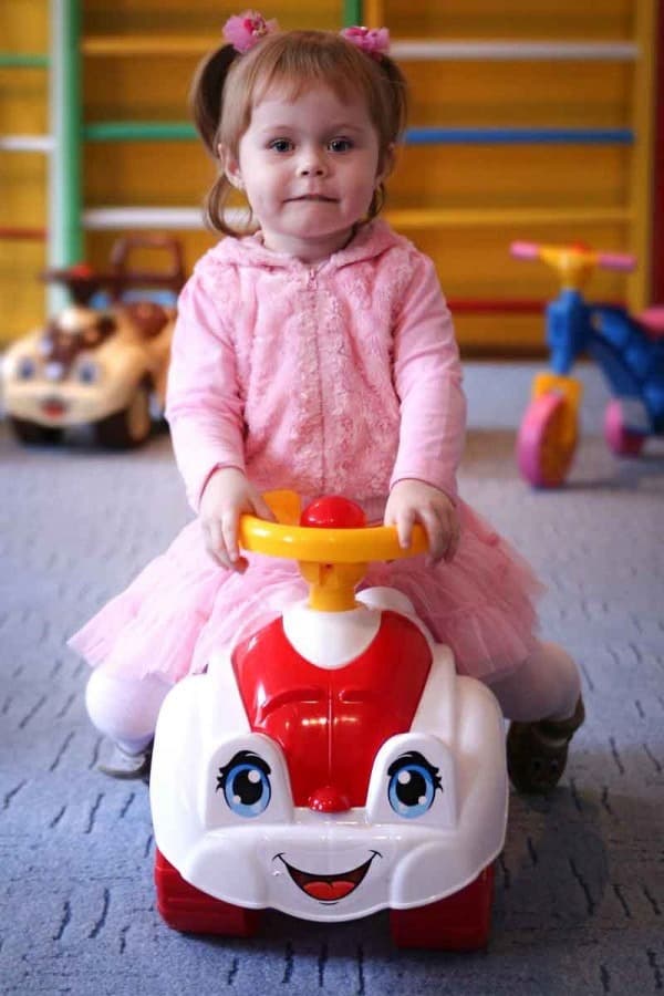 KØREBIL, SKUBBER, GÅBIL, BIL, HAPPY CAR 3503