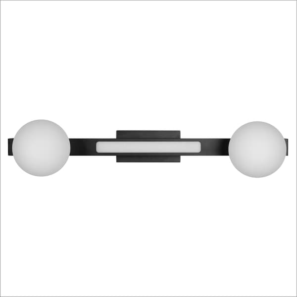 VÆGLAMPE MAGNET LED SORT ALU MILAGRO ML1136