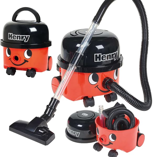 Casdon 72860 Henry Støvsuger Rød og Sort