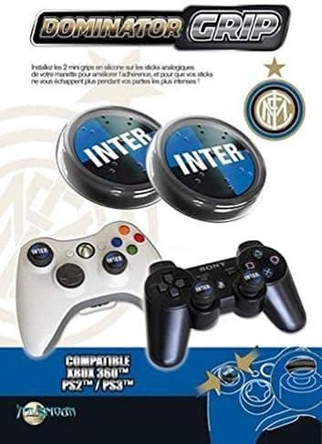PLAYSTATION PS3 PS2 X360 KNAPCOVERS SILIKONE SORT-BLÅ 2 STK.