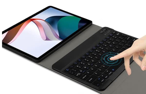 BLUETOOTH-ETUIS OG TASTATUR til Xiaomi Redmi Pad 10.6" 2022