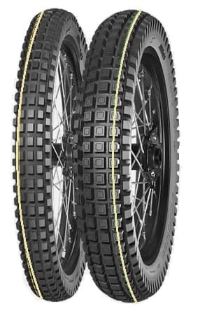 Mitas Enduro Hybrid Super M+S däck gulmönster 110/90R19