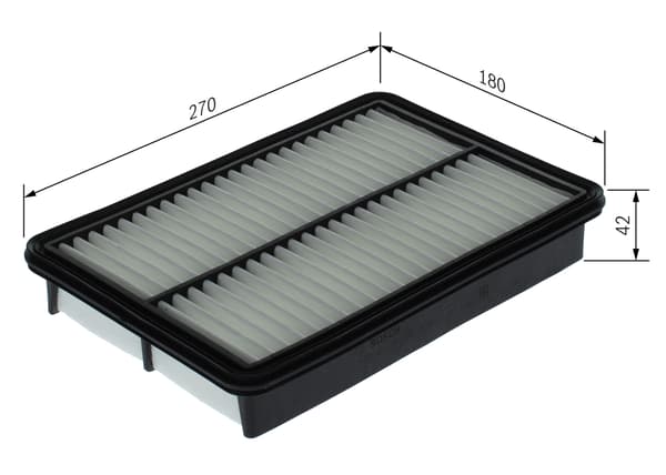 ILMANSUODATIN F026400347 BOSCH