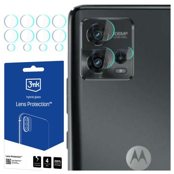 Motorola Moto G72 - 3mk Linsskydd