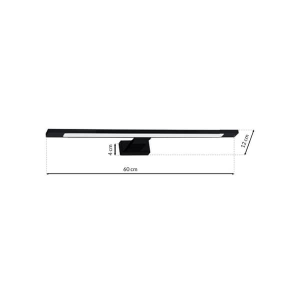 VÆGLAMPE SHINE IP44 LED SORT MILAGRO ML5570