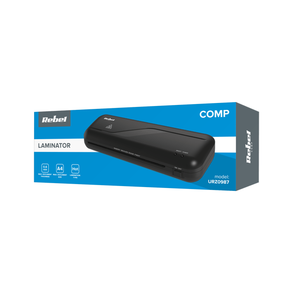 Rebel A4 laminering laminatormaskine