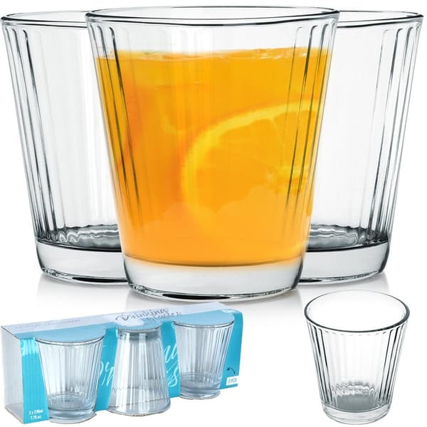 Glas 220 ml 3-pack