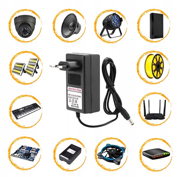 LADDARE 21V 2A LI-ION AC-ADAPTER UNIVERSAL SÄKER EFFEKTIV