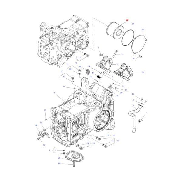 Hydrauliöljyn suodatin HY90311 SF