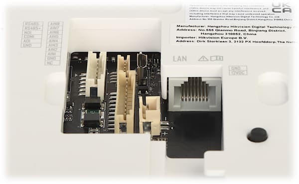 Wi-Fi/IP INDENDØRS PANEL DS-KH9310-WTE1(B) Hikvision