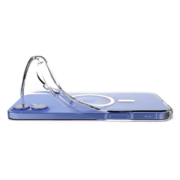 Spigen Liquid Crystal MagSafe - Etui til iPhone 16 (Klar)