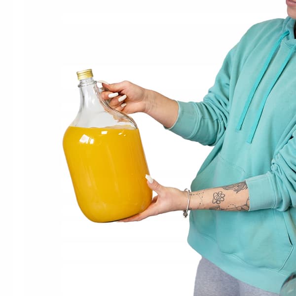DAMA 5L MED LÅG, VINBALLON, PROP, RØR