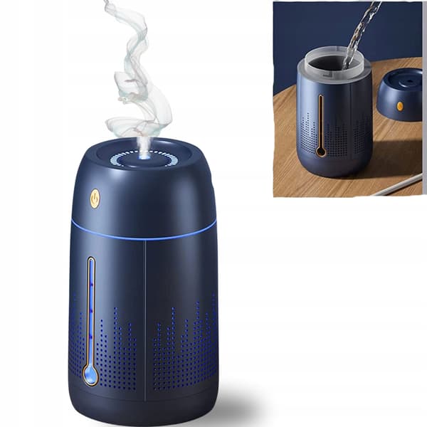 Bordluftfugter med lys, luftfrisker, 1,2 l aromaterapi